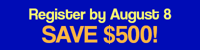 Register Early and Save
