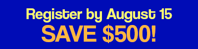 Register Early and Save